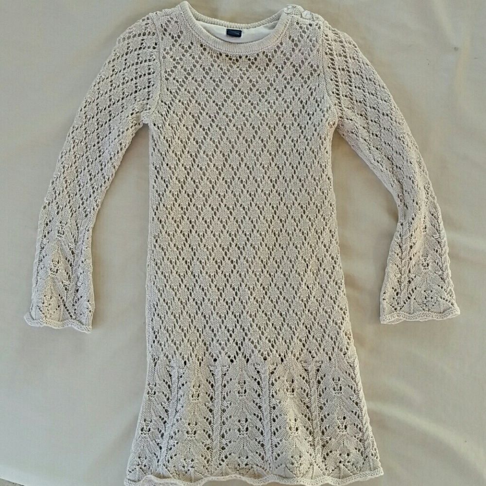 baby Gap cream dress